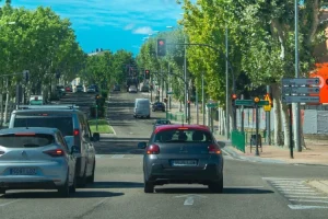 Route en Espagne