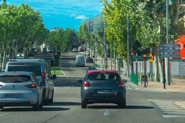 Route en Espagne