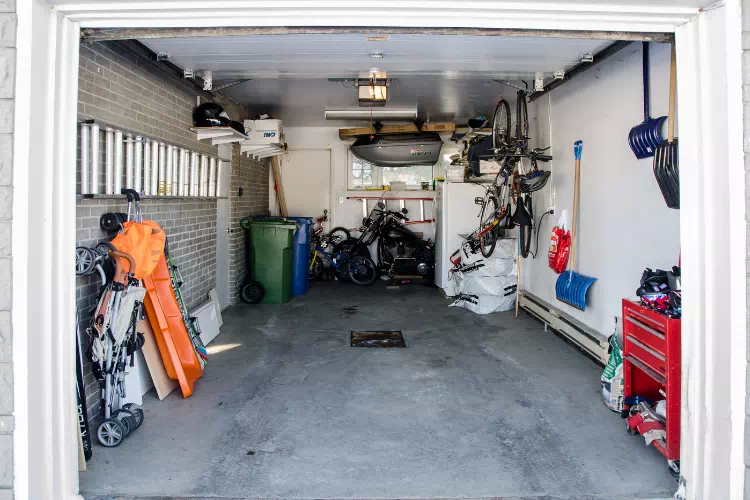 Garage aménagé