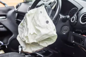 Airbag ouvert