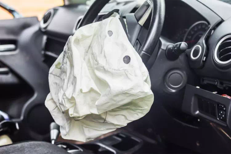 Airbag ouvert